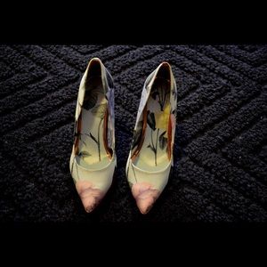 Ted Baker London Satin Flower Heels
